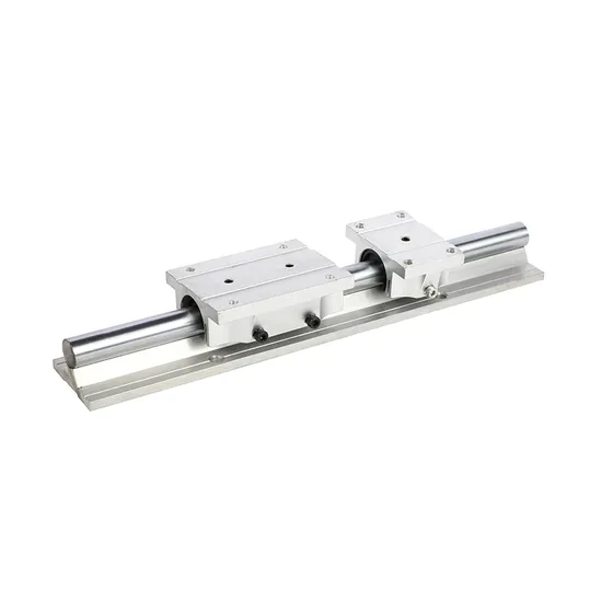 Support Optical Axis and Smooth Linear Rods SBR 25 Shaft Rail Chrome Plated Guide Side